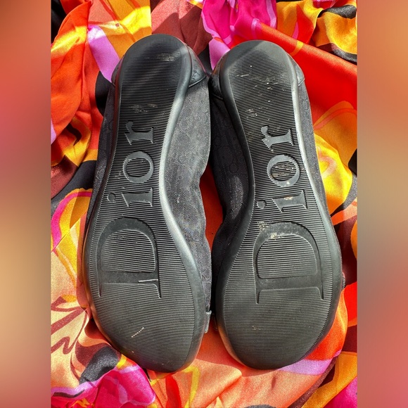 Dior black flats size 40 or 9 US size - Picture 2 of 5